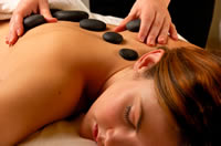 Who gets a massage?